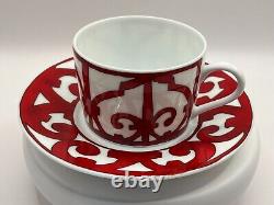 Hermes Paris Guadalquivir Tea Cup & Saucer Porcelain Tableware