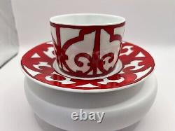 Hermes Paris Guadalquivir Tea Cup & Saucer Porcelain Tableware