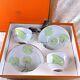 Hermes Paris Nil Tea Cup & Saucer Porcelain Tableware Nile 2 Sets With Box