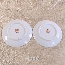 Hermes Paris Tea Cup Saucer Africa Orange Porcelain Tableware 2 Sets withBox