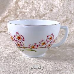 Hermes Paris Tea Cup Saucer Jardin des Orchidees #18 Porcelain Tableware