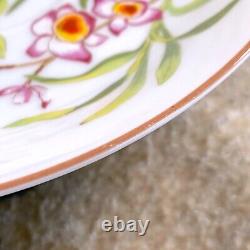 Hermes Paris Tea Cup Saucer Jardin des Orchidees #18 Porcelain Tableware