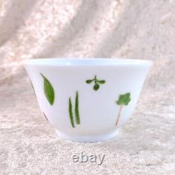 Hermes Paris Tea Cup & Saucer Porcelain Top Lid Cover MESCLUN Tableware withBox