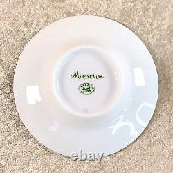 Hermes Paris Tea Cup & Saucer Porcelain Top Lid Cover MESCLUN Tableware withBox