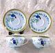 Hermes Paris Tea Cup & Saucer Toucans Porcelain Tableware 2 Sets