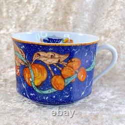 Hermes Porcelain Pierres d'Orient et d'Occident Tea Cup Saucer