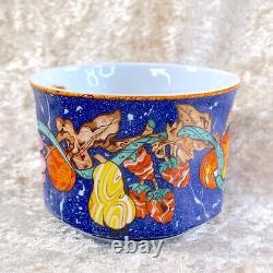Hermes Porcelain Pierres d'Orient et d'Occident Tea Cup Saucer