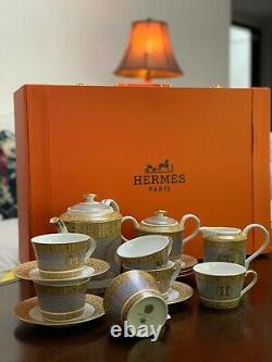 Hermes Porcelain Tea Cups Dinnerware set Brand NEW