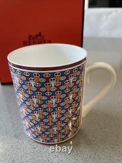 Hermes Tea Cup Tie Set Design- New in Box