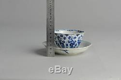 High Quality Ca 1700 Chinese Porcelain Cup & Saucer'Figures & Landscape' Marked