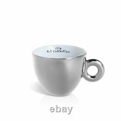 ILLY ART COLLECTION 2 Cappuccino Cups Stefan Sagmeister Limited Edition 23384