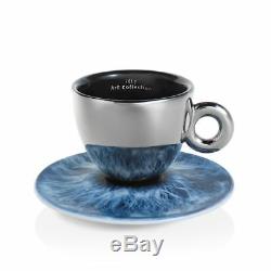 ILLY ART COLLECTION 6 Cappuccino Cups Marc Quinn Iris Limited Edition