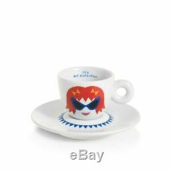 ILLY ART COLLECTION 6 Cappuccino Cups Olimpia Zagnoli Numbered and Signed