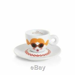 ILLY ART COLLECTION 6 Espresso Cups Olimpia Zagnoli Numbered and Signed