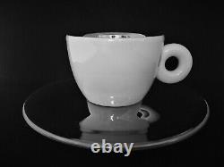 Illy Art Collection 2 Espresso cups set Anish Kapoor 2011 signed and numbered