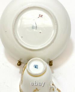 Imperial Royal Vienna Porcelain Cameo Cup & Saucer, circa 1900