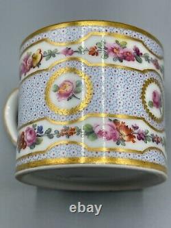 Important Rare Museum Empire Sevres Cup and saucer 1770 François Drand