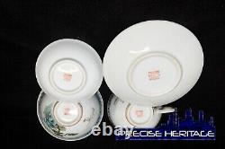 Jingdezhen China -N- Porcelain 41 piece cup/saucer/rice bowl/sauce dish