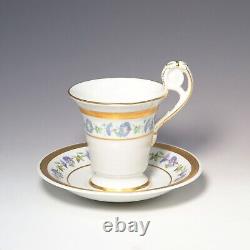 KPM BERLINE high handle cup & saucer Tableware Porcelain