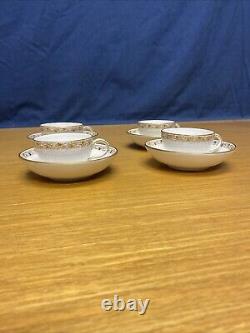 KPM Berlin Germany (4 Sets) Demitasse Cup & Saucer/Bowl Sets 19th Century