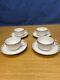 Kpm Berlin Germany Porcelain (4 Sets) Cup And Saucer Sets Gold 19th Century