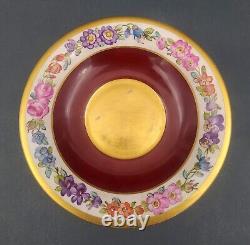 KPM Berlin Hand Painted Cup & Saucer set around 1900