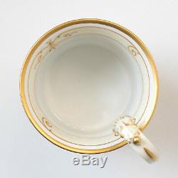KPM Berlin Porcelain Wilhelm II Portrait Art Nouveau Jewelled Cup & Saucer Tasse