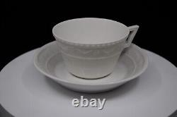 KPM KURLAND BERLIN Coffee/Tea Cup & Saucer White Porcelain