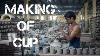 Khurja Crockery Making Of Cup Khurja Ceramics Work 7060122023