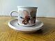 Koralli Arabia Finland Coffee Cup Height 6,5 Cm With Saucer