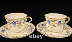 Le Tallec Hand Painted Cup & Saucer Set