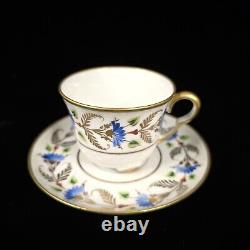 Le Tallec Hand Painted Cup & Saucer Set