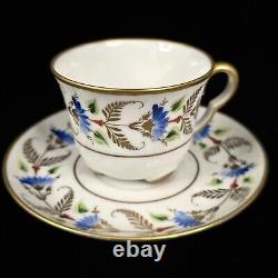 Le Tallec Hand Painted Cup & Saucer Set