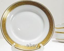 Limoges France Lot 37 pc Gold Banded Plates Cups Saucers Haviland D&C Bernardaud