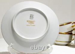 Limoges France Lot 37 pc Gold Banded Plates Cups Saucers Haviland D&C Bernardaud