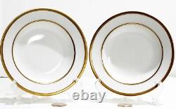 Limoges France Lot 37 pc Gold Banded Plates Cups Saucers Haviland D&C Bernardaud