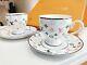 Louis Vuitton Monogram Porcelain Tea Set Of Two Luxury Cups And Saucers