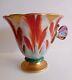 Mid 19th Century French Porcelain Tulip Shaped Coffee Cup With Butterfly Handle