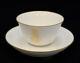 Manufacture De Sevres Gilt Porcelain Cup And Saucer, Napoleon Iii, 1865