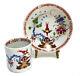 Meissen Germany Hand Painted Porcelain Cup And Saucer In Kakiemon