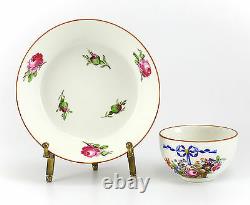 Meissen (Marcolini) Porcelain Cup & Saucer, c1800 Hand Painted