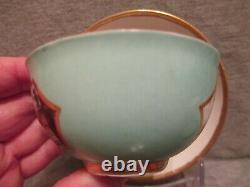 Meissen Porcelain Kauffahrtei Tea Cup & Saucer. 1730 (No 3)