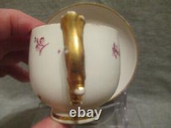 Meissen Porcelain, Tea Cup & Saucer. Christian Friedrich Herold 18th C