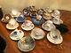 Mixed 20 Cups And Saucers Vintage German Bavaria Danish Coffee Porcelain Set