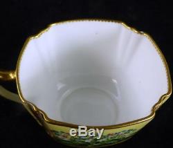 N824 C1880 Fine Antique Spode Copeland Porcelain Tea Cup & Saucer