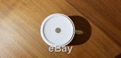 NEW Hermes Inspired Porcelain Coffee Tea Cup and Saucer FREE SHIPPING