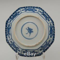 Nice Chine B&W porcelain cup & saucer, Kangxi period, 18th ct. Marked