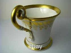 OLD PARIS PORCELAIN CUP & SAUCER ANTIQUE CHOCOLATE CUP & SAUCER Bacchus Excel