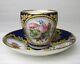 Old Paris Porcelain Cup & Saucer Armorial Spanish Coat Of Arms 19th Century #3