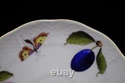 Pair of Herend Porcelain Market Garden Cups and Saucers 711/FR